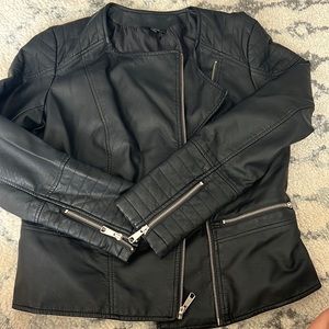 Faux Leather Jacket